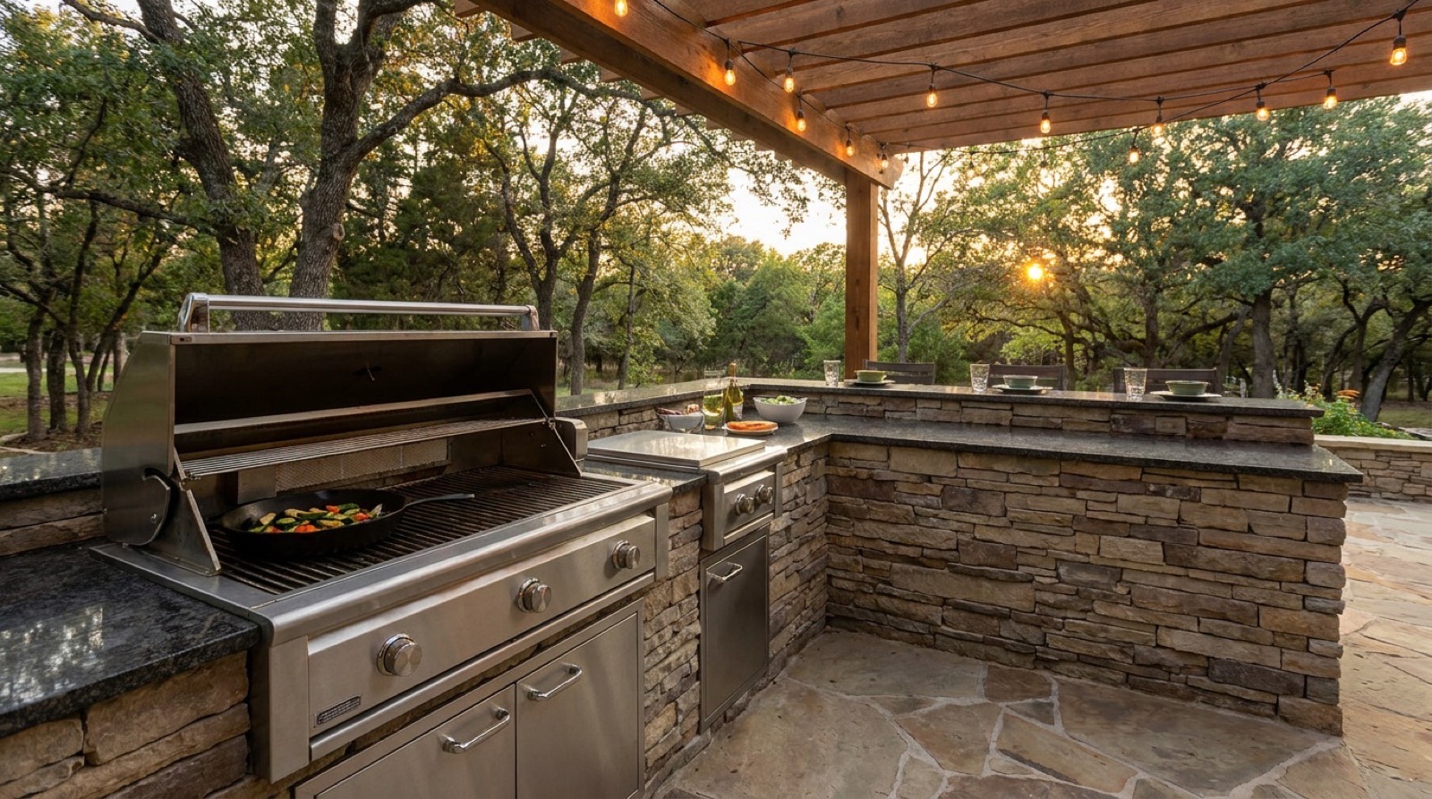 Example TikTok ad for an outdoor living company